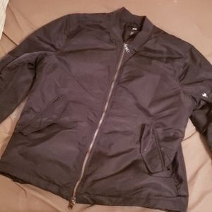 H&M black bomber
